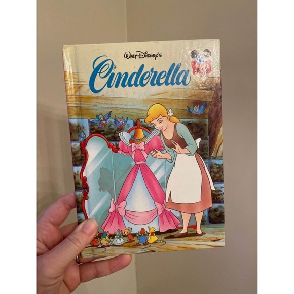 Vintage Cinderella Walt Disney Kids Book 1995 Wonderful World of Reading - Picture 1 of 4